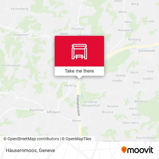 Häusernmoos map