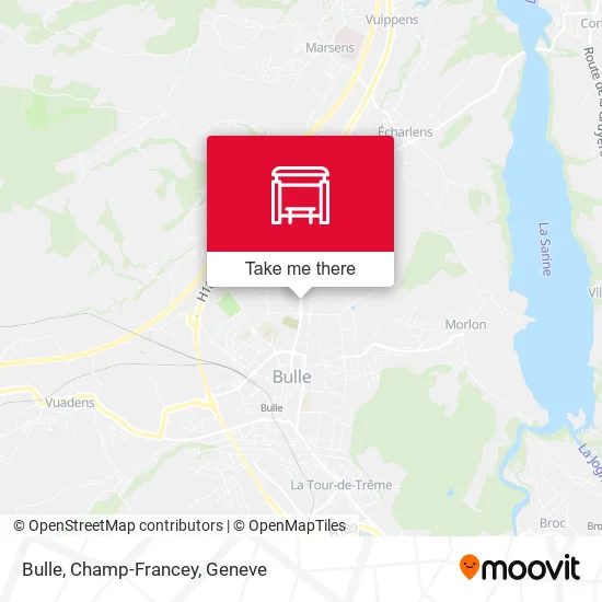 Bulle, Champ-Francey map