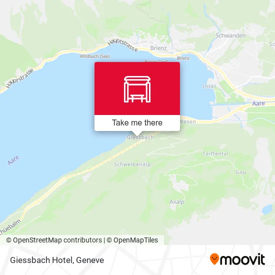 Giessbach Hotel map