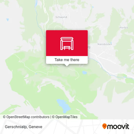 Gerschnialp map