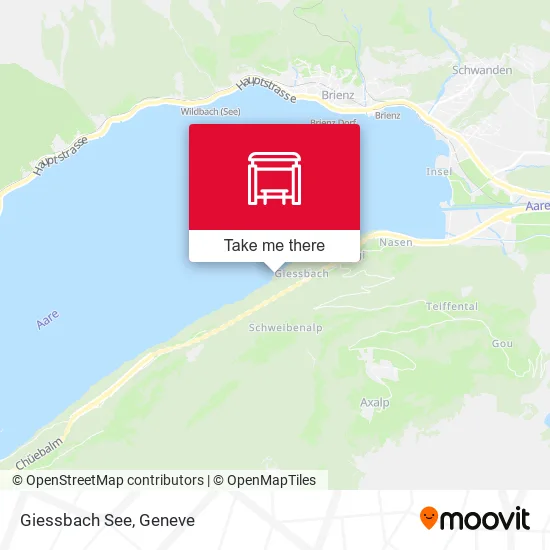 Giessbach See map