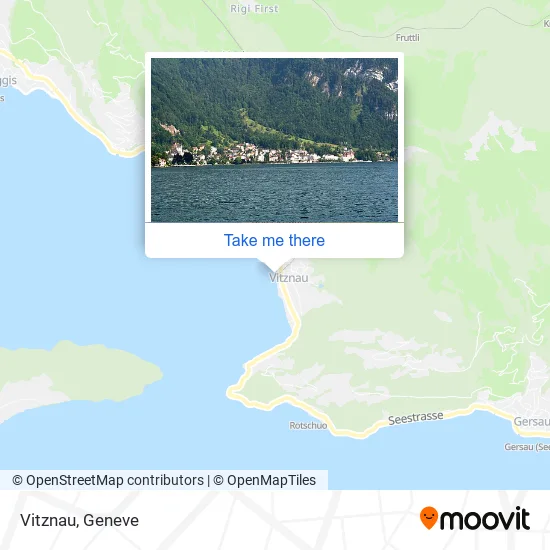 Vitznau map