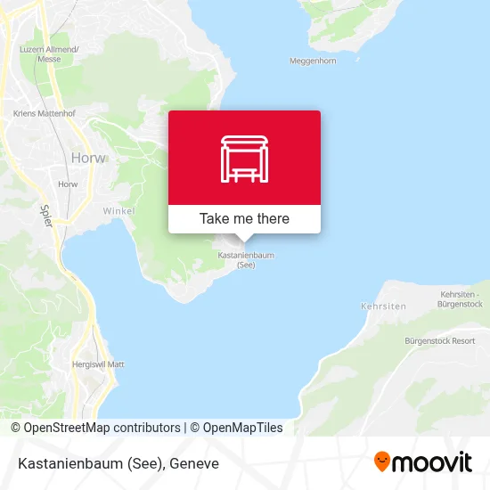 Kastanienbaum (See) map