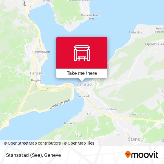 Stansstad (See) map