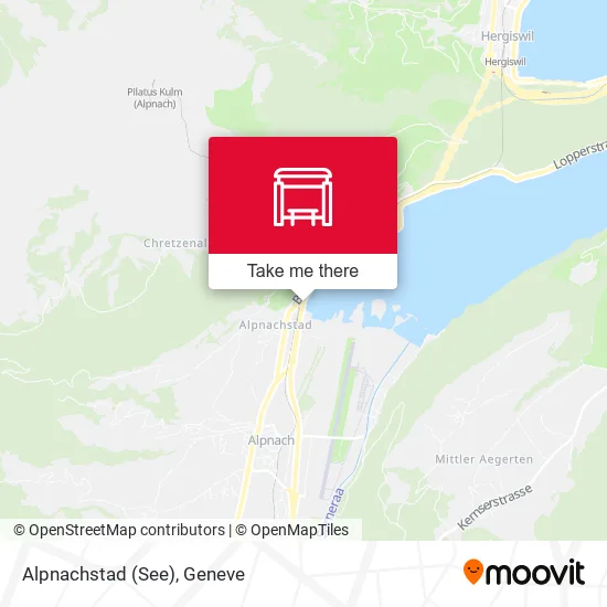 Alpnachstad (See) map