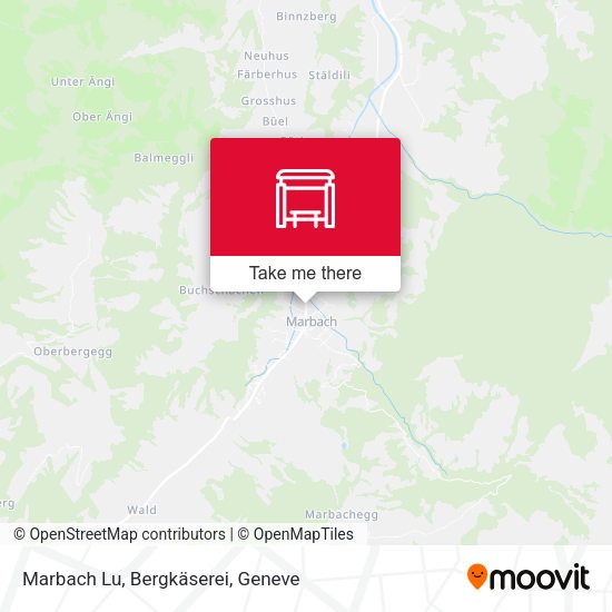 Marbach Lu, Bergkäserei map