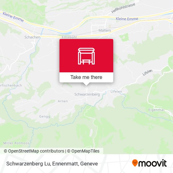 Schwarzenberg Lu, Ennenmatt map