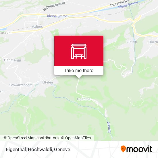 Eigenthal, Hochwäldli map