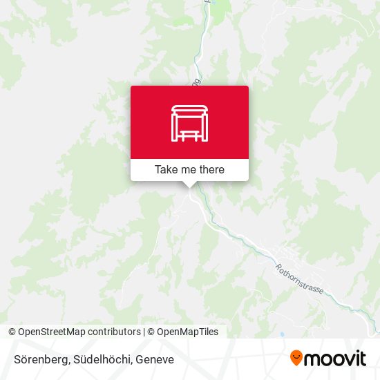 Sörenberg, Südelhöchi map