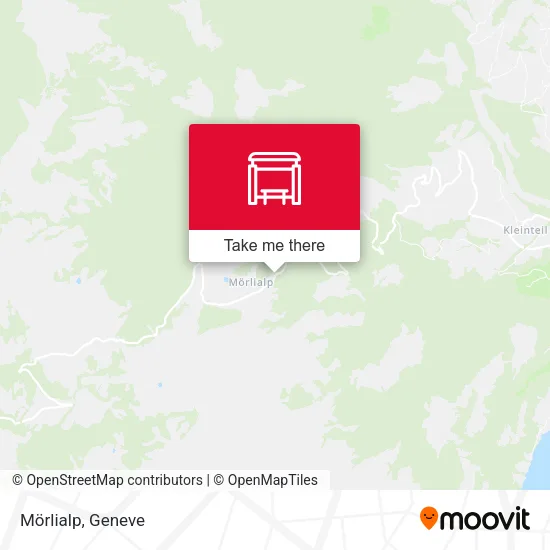 Mörlialp map