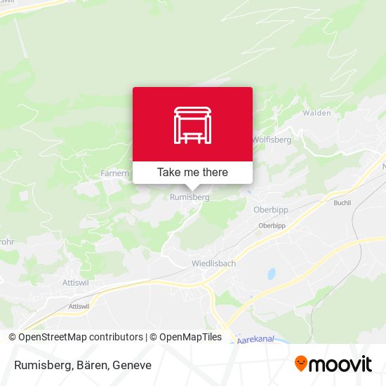 Rumisberg, Bären map