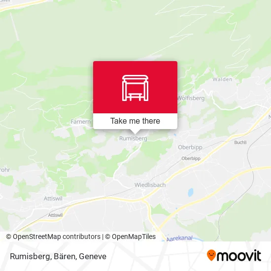 Rumisberg, Bären map