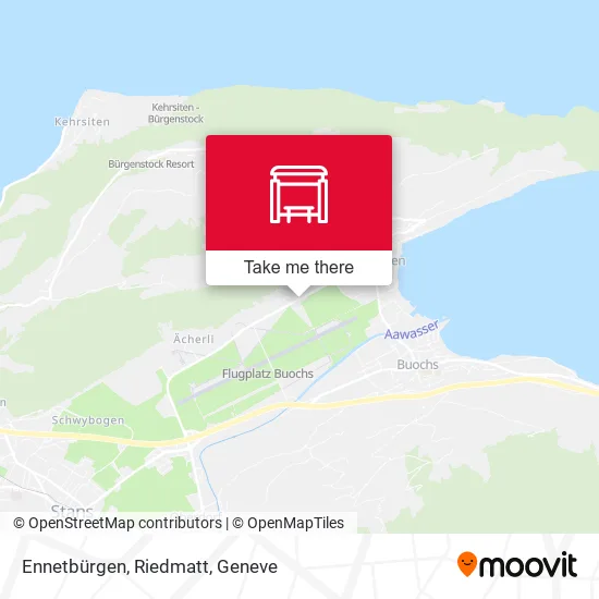 Ennetbürgen, Riedmatt map