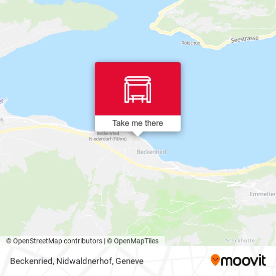 Beckenried, Nidwaldnerhof map