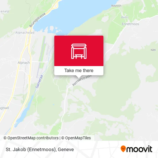 St. Jakob (Ennetmoos) map