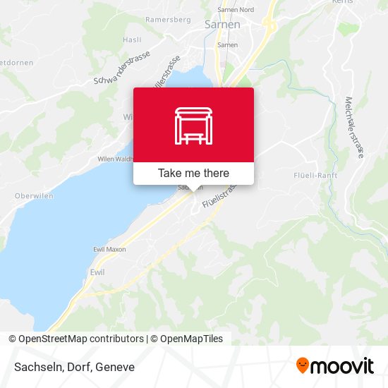 Sachseln, Dorf map