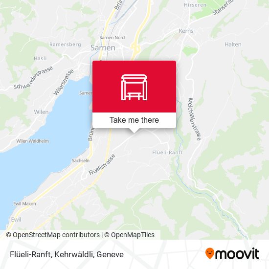 Flüeli-Ranft, Kehrwäldli map