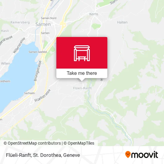 Flüeli-Ranft, St. Dorothea map