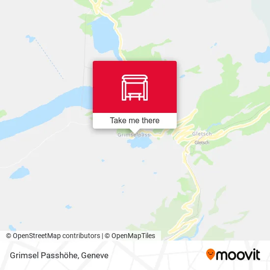 Grimsel Passhöhe map