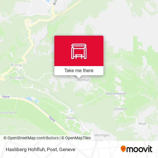 Hasliberg Hohfluh, Post map