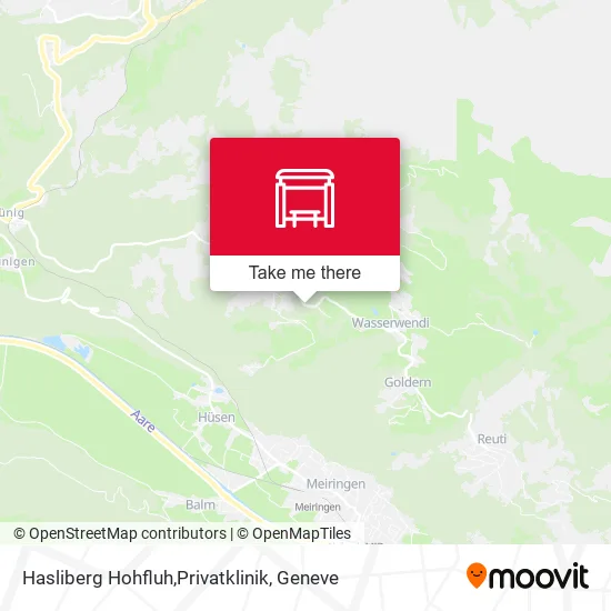 Hasliberg Hohfluh,Privatklinik map