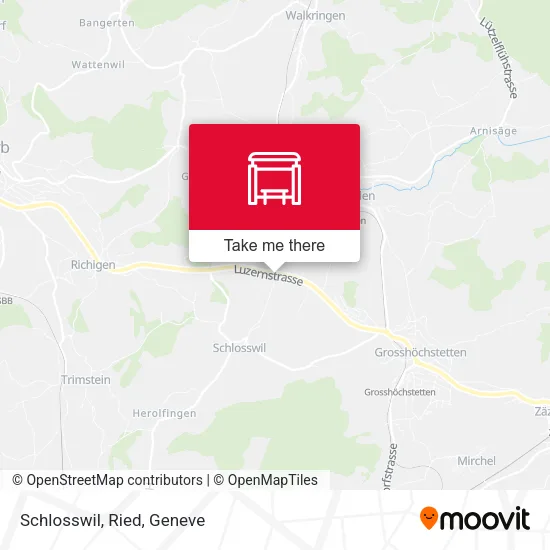 Schlosswil, Ried map
