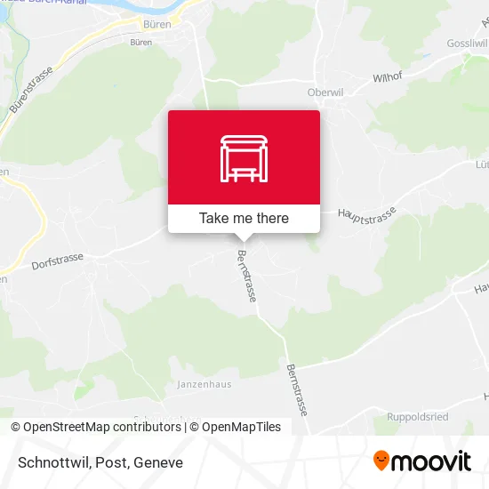 Schnottwil, Post map