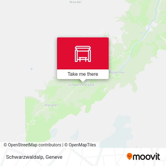 Schwarzwaldalp map