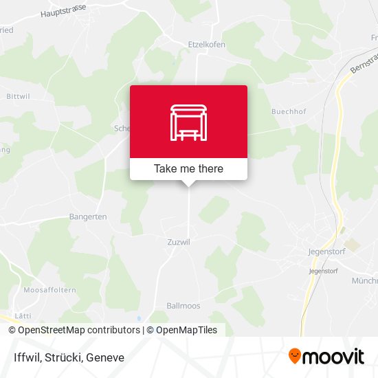 Iffwil, Strücki map