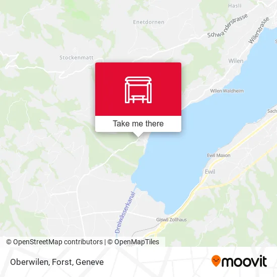 Oberwilen, Forst map
