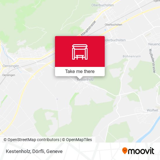 Kestenholz, Dörfli map