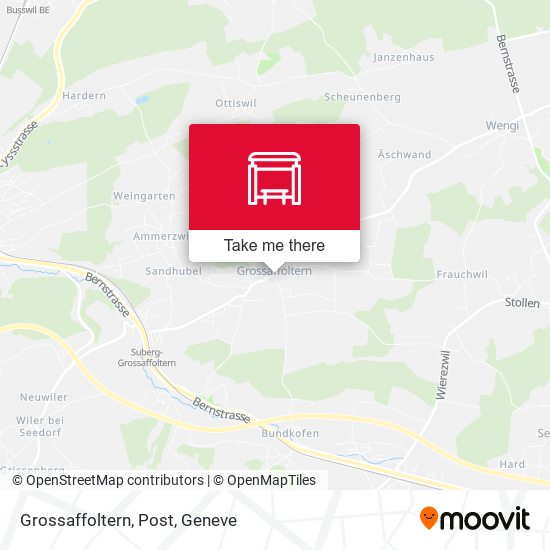 Grossaffoltern, Post map
