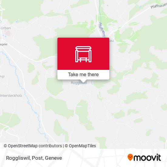Roggliswil, Post map