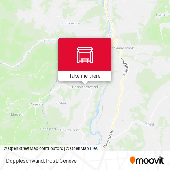 Doppleschwand, Post map