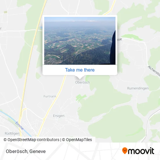 Oberösch map