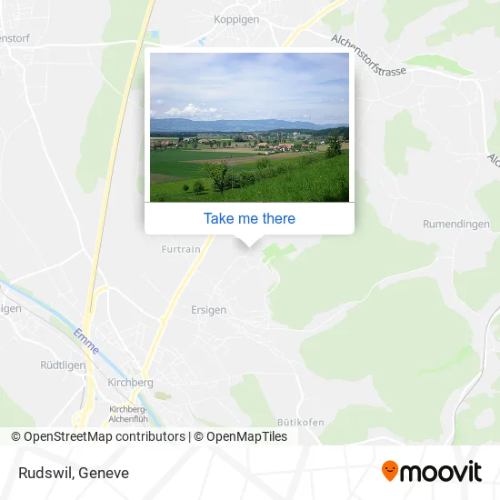 Rudswil map