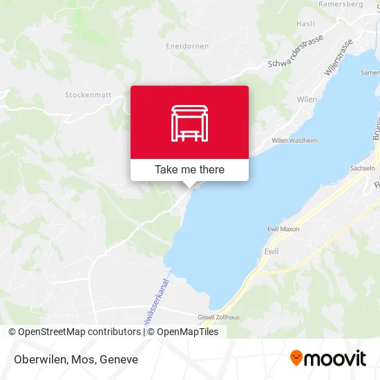 Oberwilen, Mos map