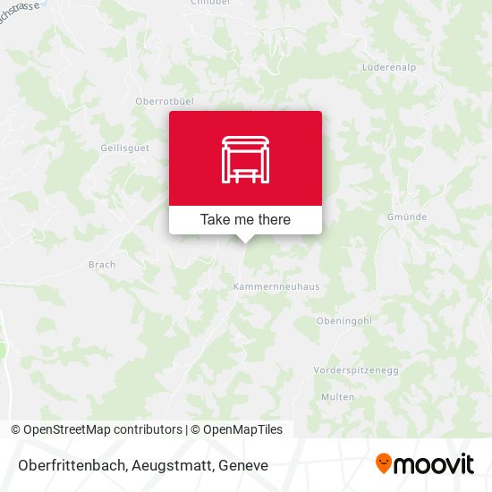 Oberfrittenbach, Aeugstmatt map