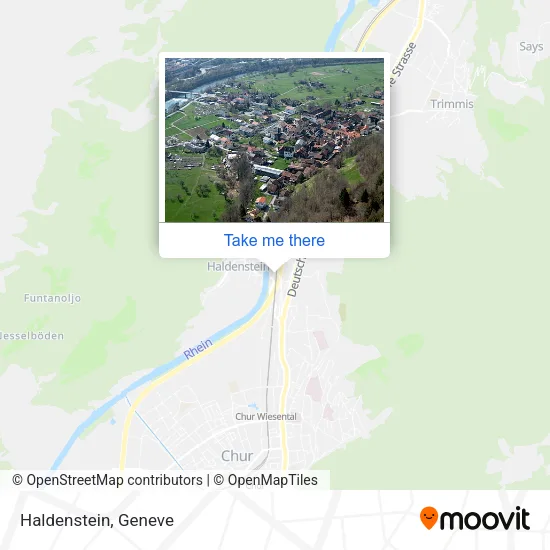 Haldenstein map
