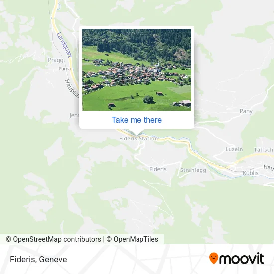 Fideris map
