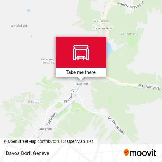 Davos Dorf map