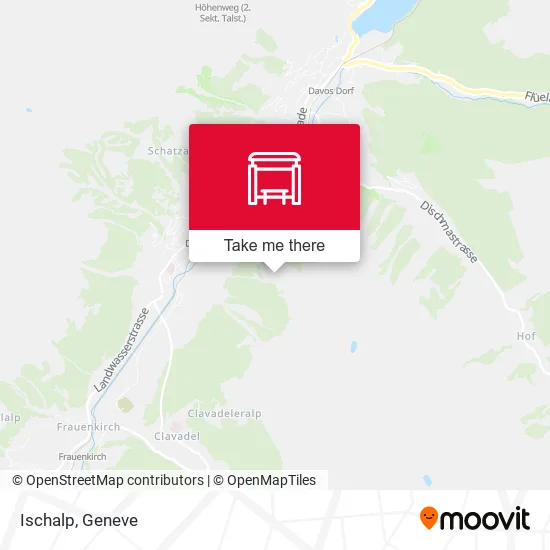 Ischalp map