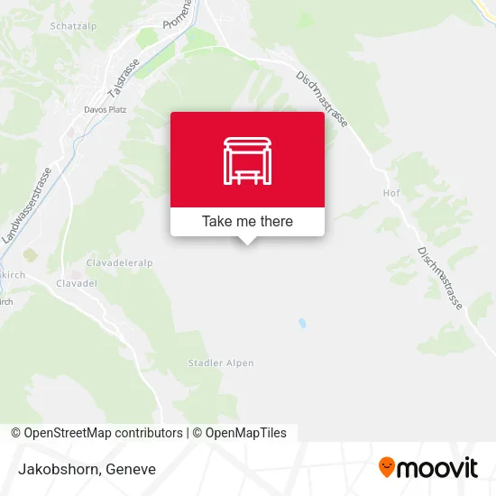 Jakobshorn map