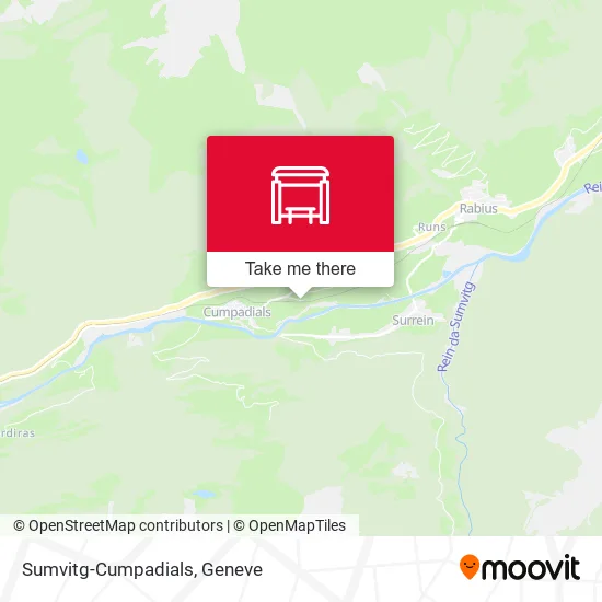 Sumvitg-Cumpadials map