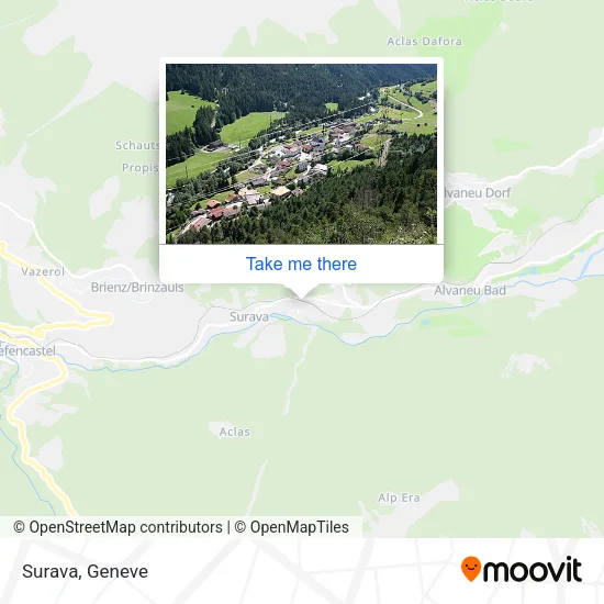 Surava map