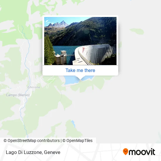Lago Di Luzzone map
