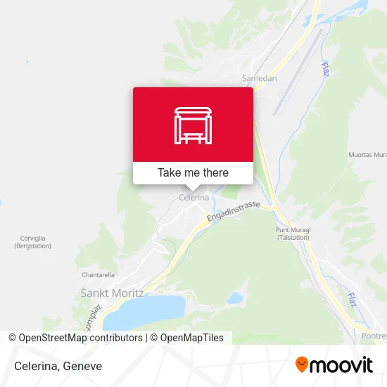 Celerina map