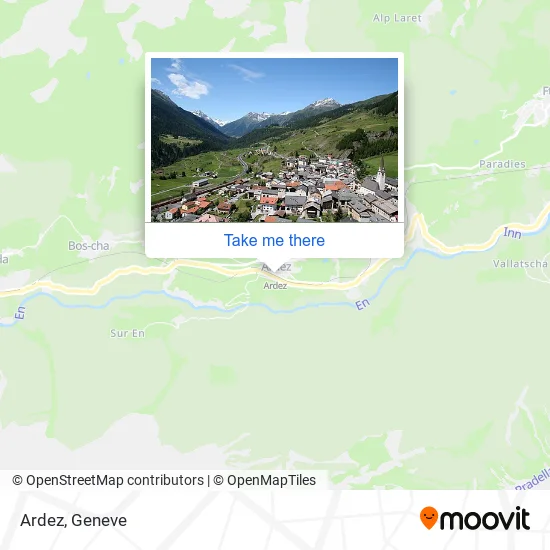 Ardez map