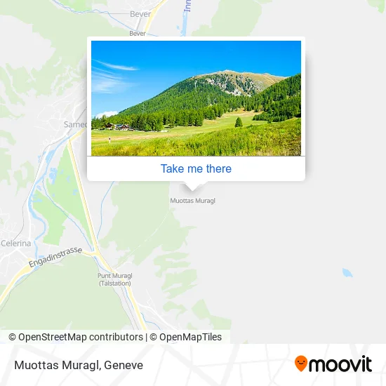 Muottas Muragl map