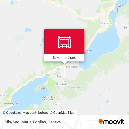 Sils/Segl Maria, Föglias plan